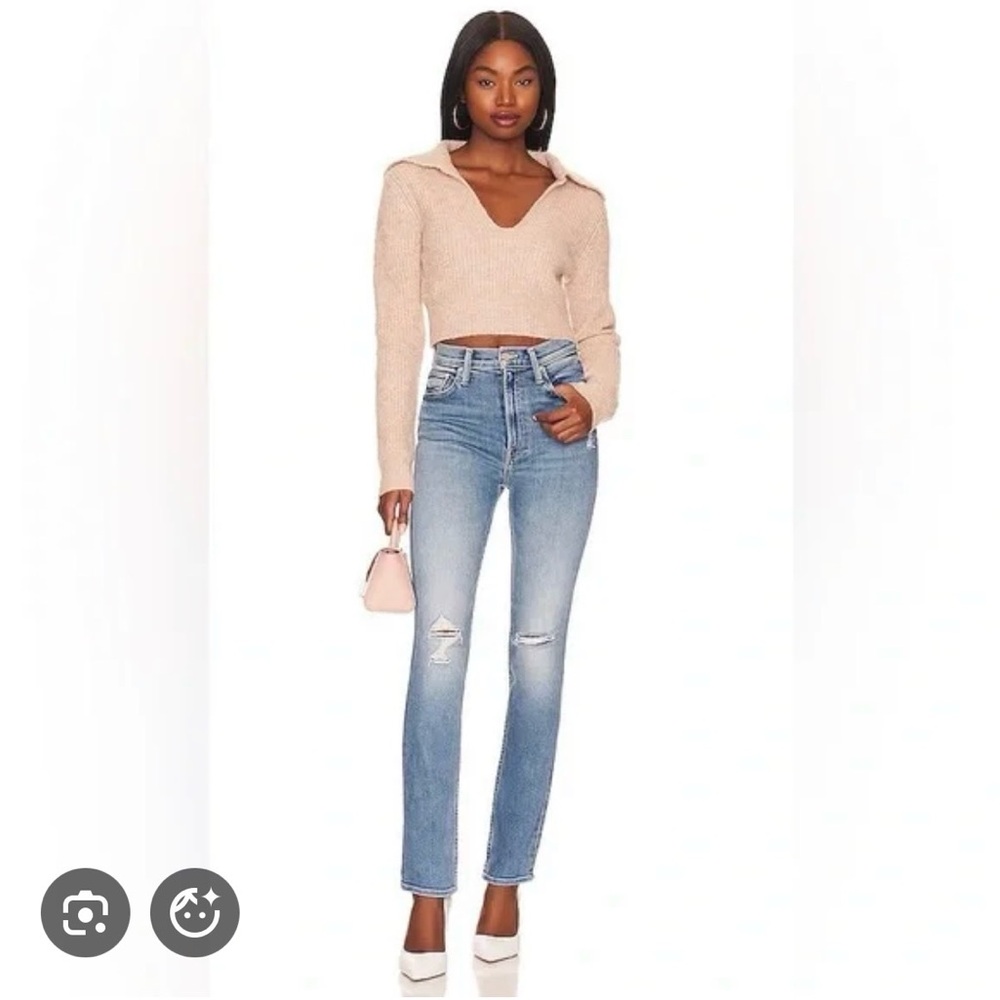 MOTHER  high waisted Ryder skimp Jeans